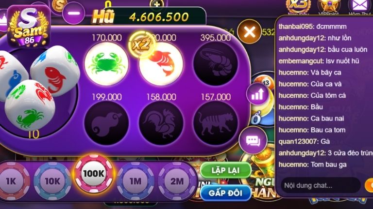 Bầu Cua Jackpot có lối đánh đơn giản, chủ đề quen thuộc