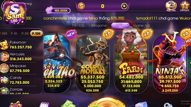 Đôi nét về nổ hũ Sam86