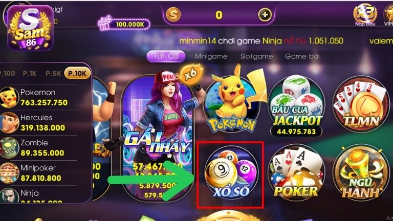 Đôi nét về sảnh xổ số Sam86