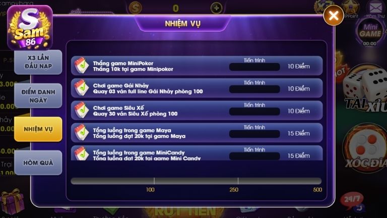 Hoàn thành nhiệm vụ khi chơi game anh em sẽ nhận lại nhiều thưởng lớn