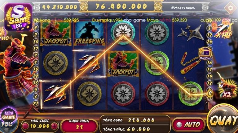 Hướng dẫn tân binh cách tham gia Ninja tại Sam86