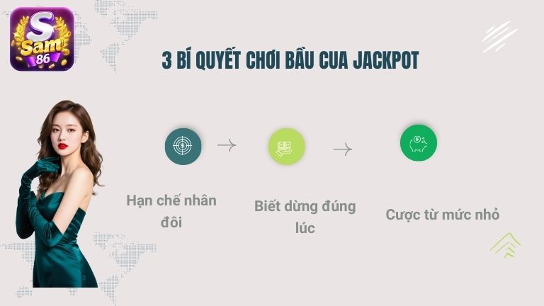 Một vài bí quyết chơi game Bầu Cua Jackpot cho lợi nhuận cao
