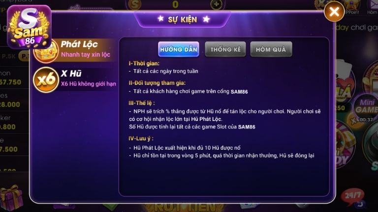 Sự kiện Phát Lộc mang đến cho anh em cơ hội nhận thưởng lớn