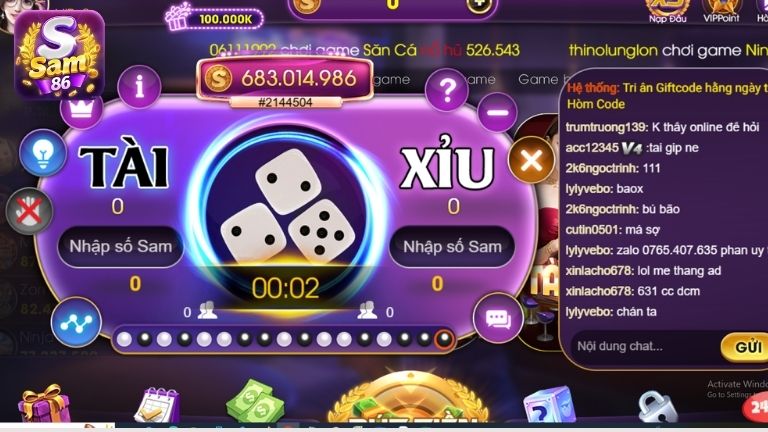 Vì sao nên chọn cổng game Sam86 để chơi Tài Xỉu